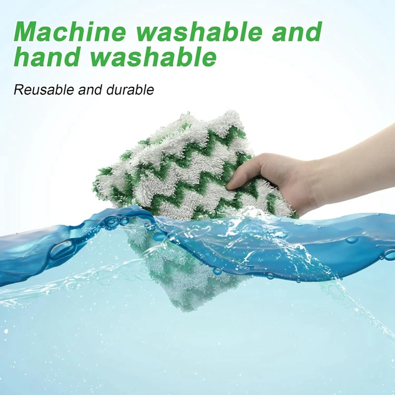 Tampons de rechange pour vadrouille à vapeur Shlavabo, vadrouille de poche en microcarence, S3501, S3601, S3501S, S3601C, 4 pièces