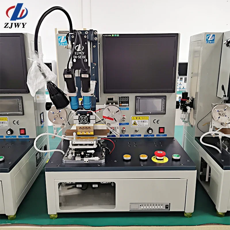 LYBGA Bonding Machine Four Cameras Desktop TAB COG COF COP ACF LCD Repair Type Constant Heating Mobile Phone