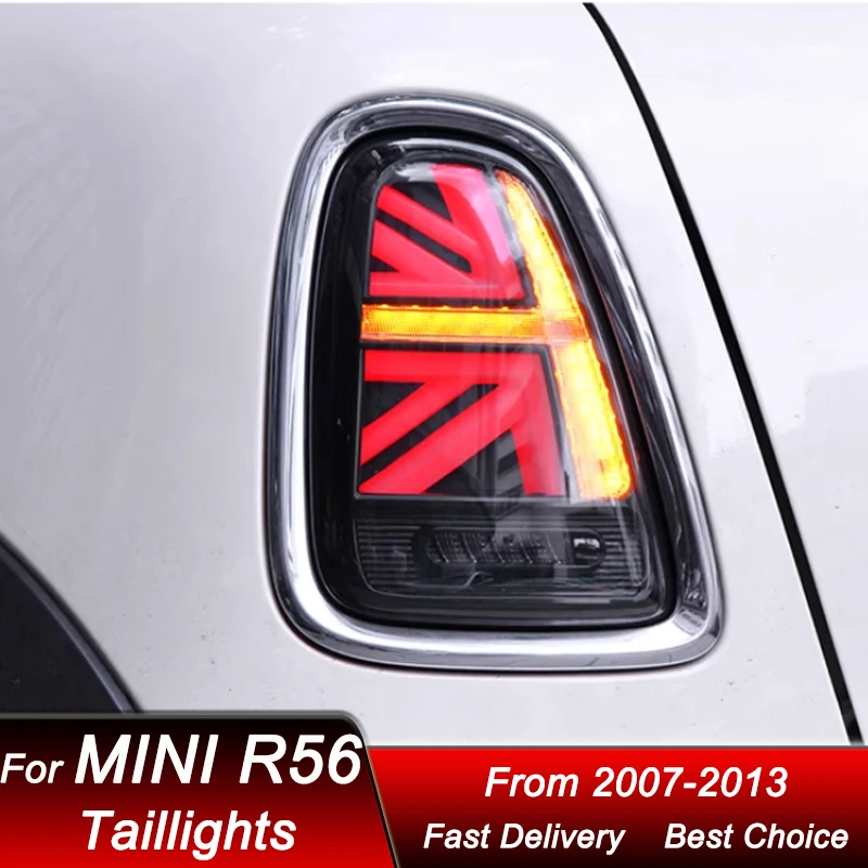 

Hot Car Styling Tail Lights For BMW Mini R56 R57 R58 R59 07-13 new style full LED Dynamic Turn Signal Light Tail Lamp Assembly