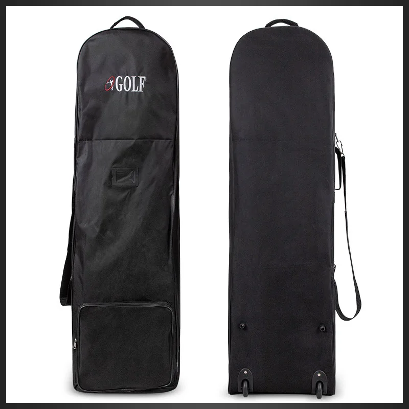 Universal Golf Travel Bag Airplane Check-in Cover Foldable Golf Club Protection Case 600D