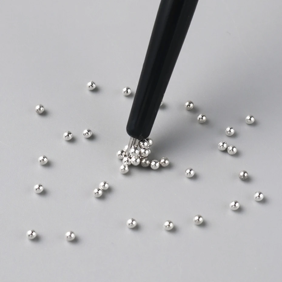 Stylo magnétique œil de chat fantaisie à Double tête, pour Nail Art, avec forte Force magnétique professionnelle, outils de manucure, 1/2 pièces