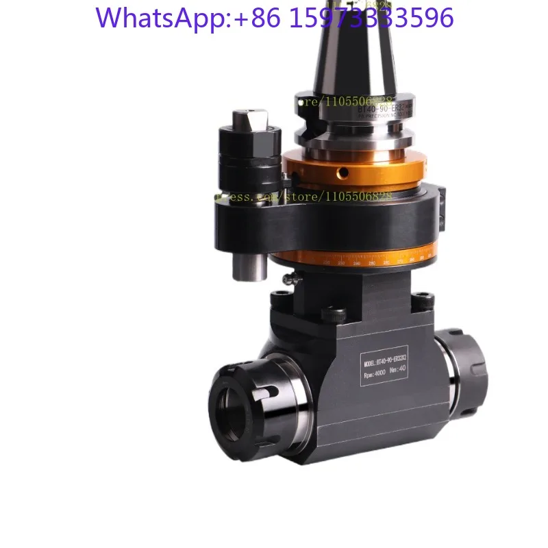 Machining center BT40-90 degree angle head, side milling shank BT50-90-ER25 32 right angle milling head