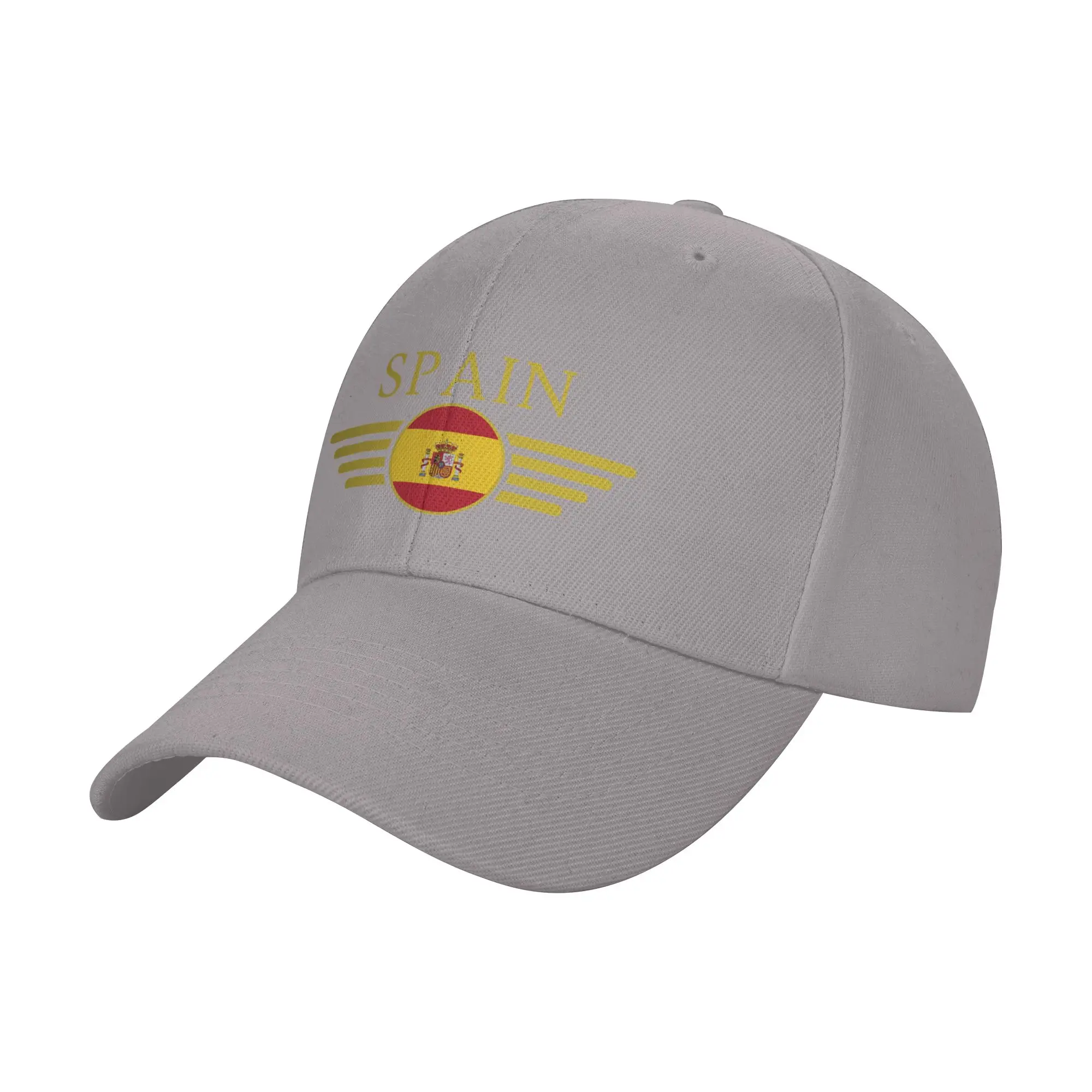 Hot Sale Spain style design t-shirt Baseball Cap  Breathable Fabric Golf Cap  Weekend Getaway Golf Cap