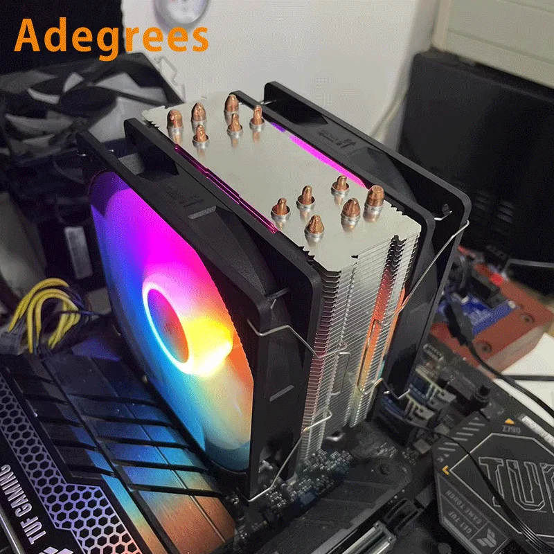 

Кулер для процессора Intel LGA 115X 120 1700 1366 AMD AM3 AM4 AM5, 1200 мм