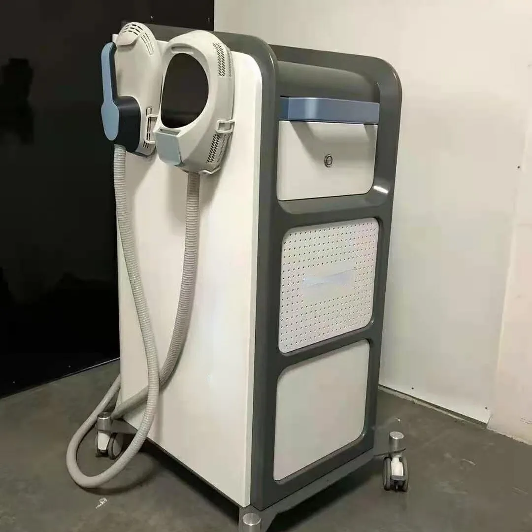 4 Handle RF Muscle Machine Latest Upgrade System Professional Fat Burning Stimulator Non Surgical Body Shaper