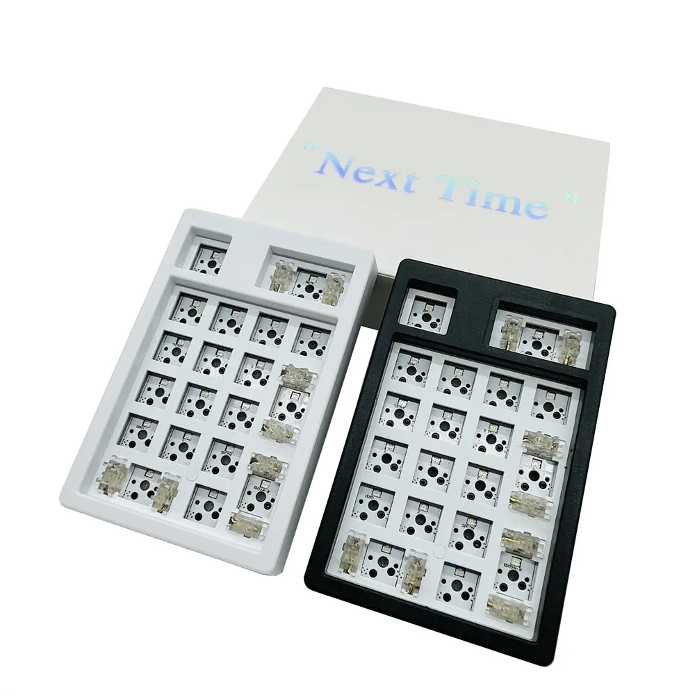 NextTime-Kit de teclado mecánico NT19 Numpad 19 20%, con Bluetooth 2,4G, 3 modos de junta, Pcb, interruptor intercambiable en caliente, Rgb Led, la próxima vez 19