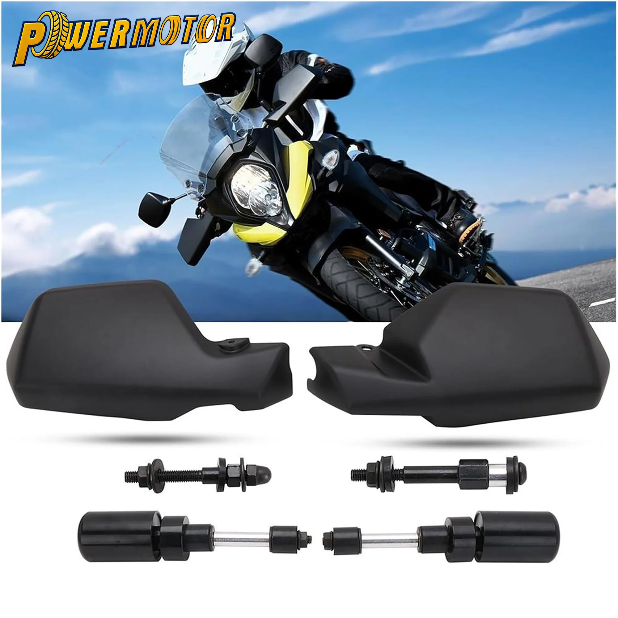 

For Suzuki V-Strom DL650 Motorcycle Hand Guard Handlebar Protection Accessories For V Strom DL 650 2004-2024 Moto Handguard