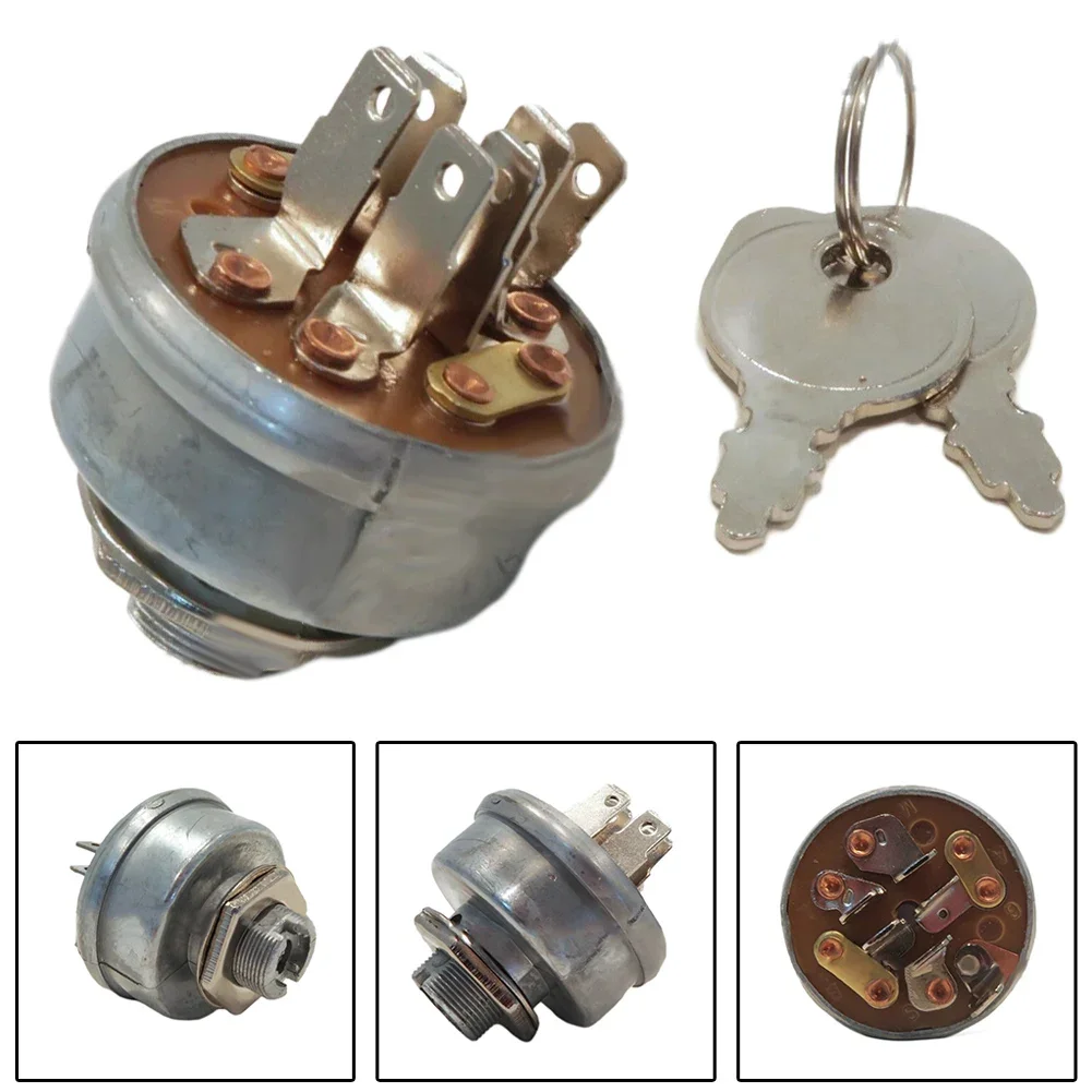 Lawn Mower Ignition Switch With 2 Keys For Cadet For 725-3163/925-3163 Garden Power Tools Accesoories Household Supplies