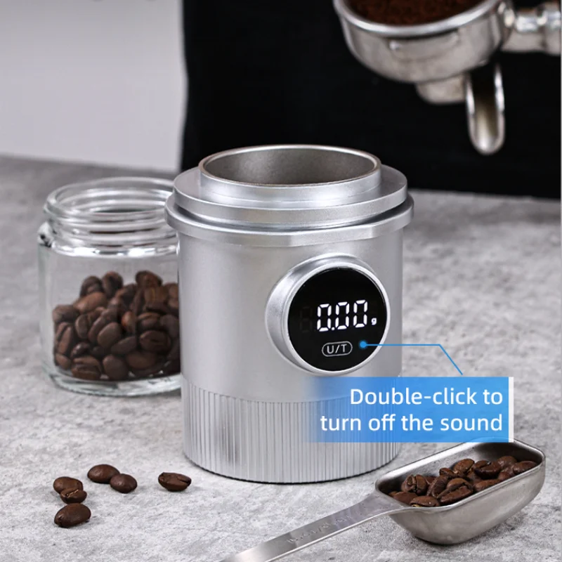 LCD Electronic Coffee Cups Scale Waterproof Coffee Dosing Cup Hand Brewed Espresso Coffee Grinder Cup Suitable for 58mm Handle