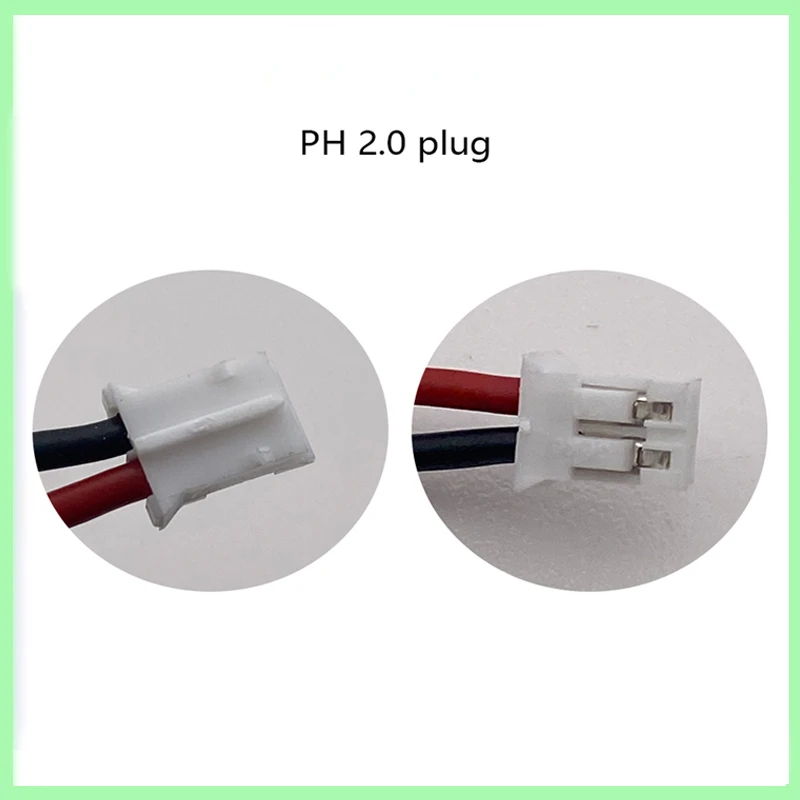 103450 3.7V 2000mAh Polymer Lithium Rechargeable Battery jst PH 2.0mm 2pin plug for Camera GPS navigator MP5 Bluetooth Headset