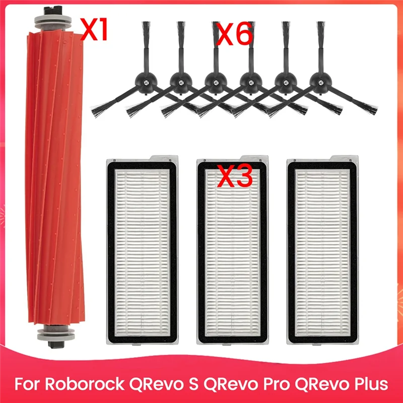

Запасная часть KYCOR-Qrevo S для Roborock Qrevo S, Qrevo Pro, Qrevo Plus, комплект аксессуаров для робота-пылесоса, щетки, фильтры