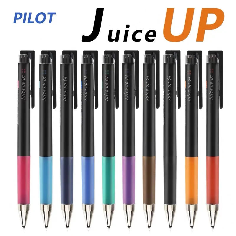 Bolígrafo de Gel PILOT Juice Up LJP-20s4, recambio de Color de 0,4mm, bolígrafo de secado rápido, papelería japonesa, 1 Uds.