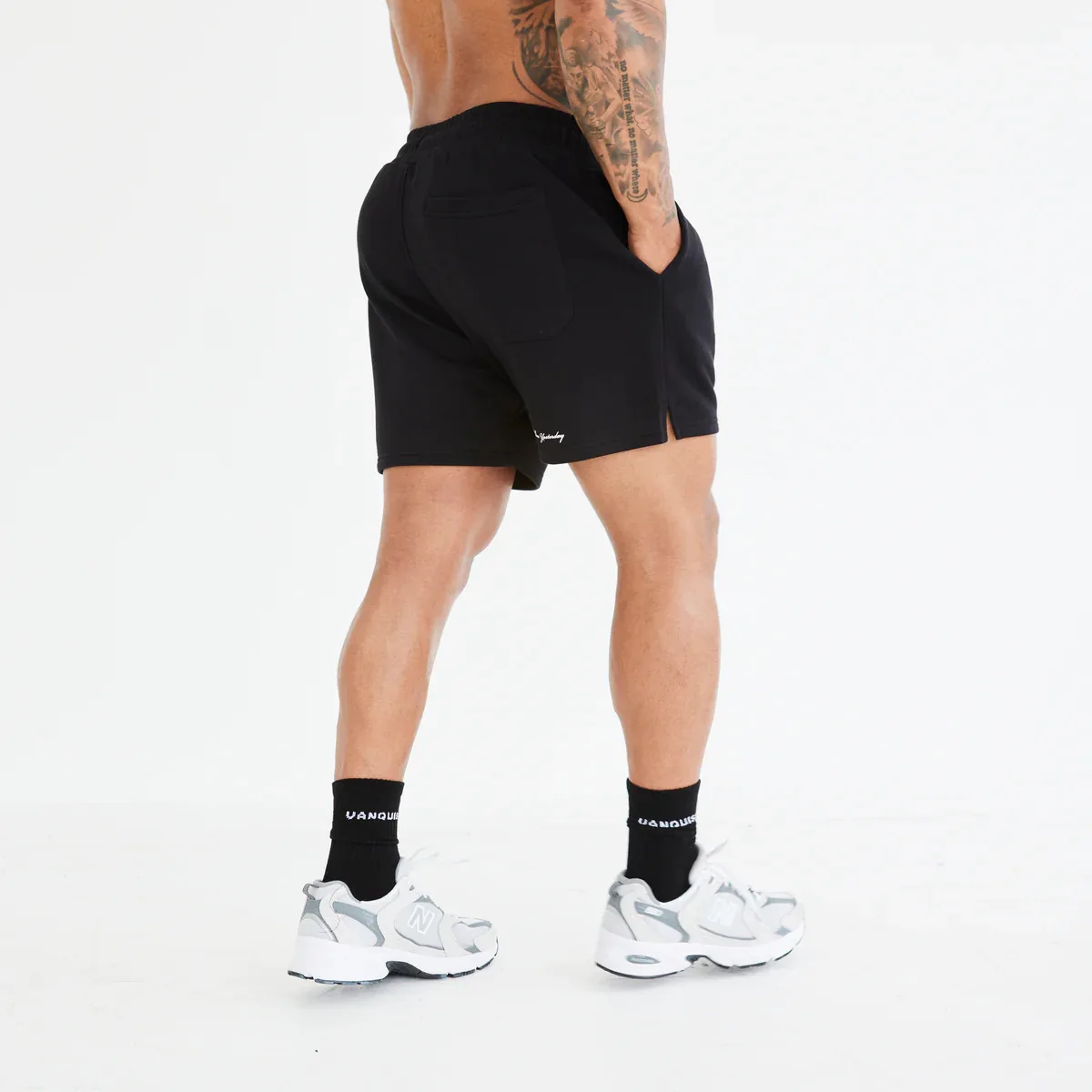 2024 Summer New Men\'s Cotton Comfort Breathable Sports  Running Basketball Shorts Street Casual Loose Fitness Trend Shorts