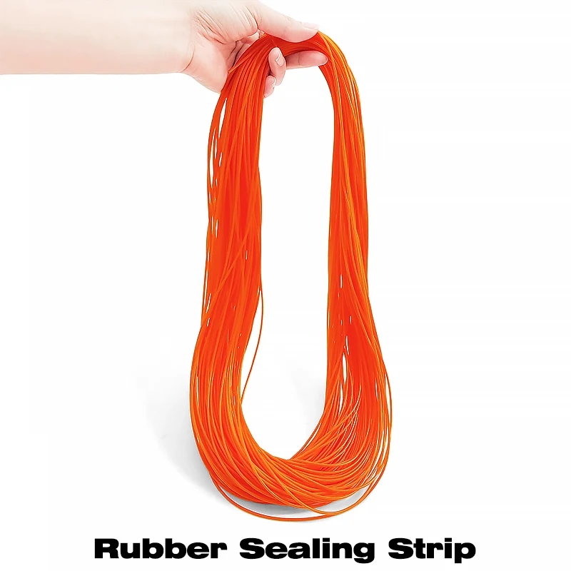 

Food Grade Anti-Wear Sealing Strip Silicone Solid Cord Dia1 2 3~6mm Oil Resistant Anti-Aging Good Compression Door Seal Strip
