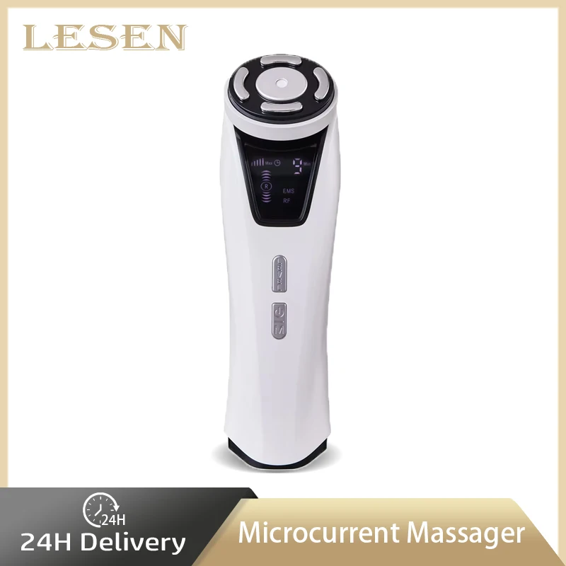 ยกกระชับใบหน้า EMS Microcurrent เครื่องยกกระชับใบหน้า 4 IN 1 Home Facial Massager Anti-aging Facial Massager กระชับผิว Face
