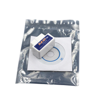 OBD2 Code Reader White Mini ELM327 V2.1 Bluetooth For Android/IOS Car Diagnostic Tool ELM 327 Fault Detector OBD2 Scanner Tool