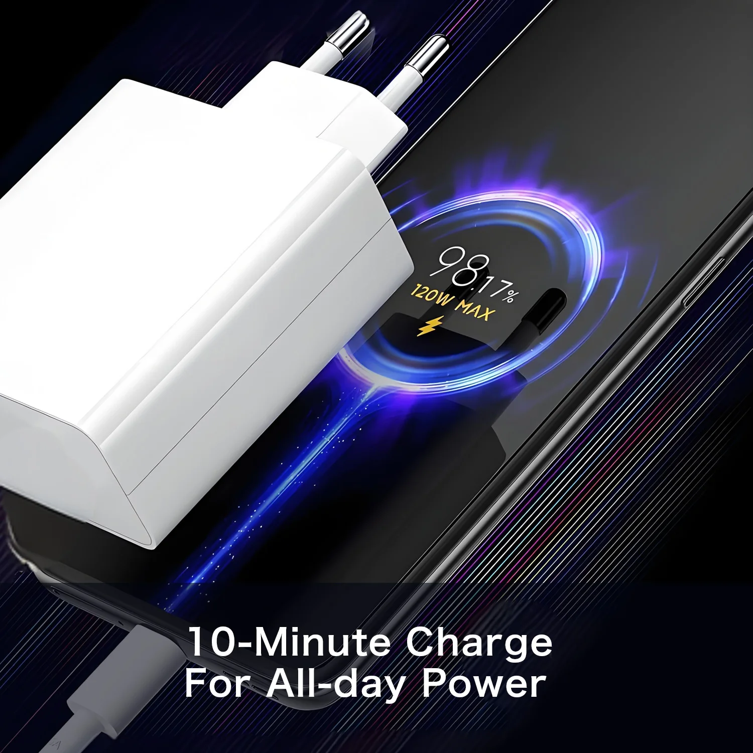 For Xiaomi 120W Hypercharge charger turbo adapter for Mi 15 14 13 T Redmi Note 14 13 K70 POCO M7 F7 PD PPS tablets phone charger