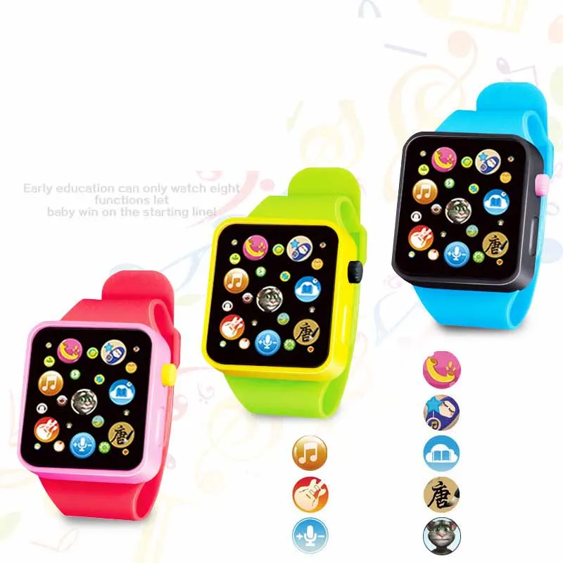 Kids Simulation Multi-function Watch Toys Early Learning Intelligent With Music Boys Girls Storytelling Tang Poetry Singing Toys