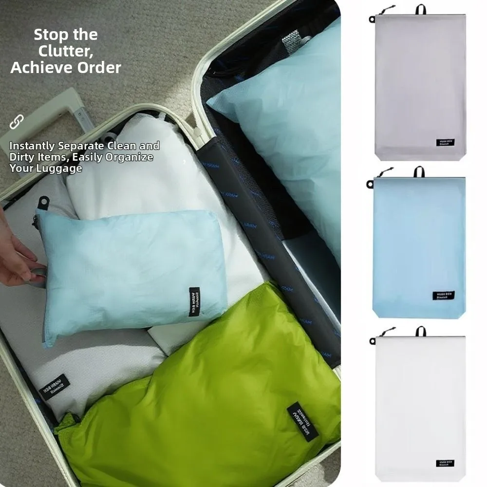 New Ultra-Light Travel Backpack Portable Coated with Silicon Outdoor Camping Toiletry Bag Waterproof Large Storage Bags