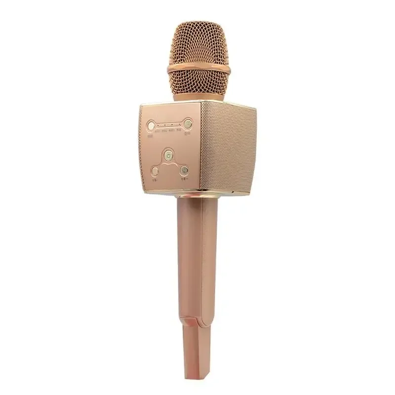 

Microphone, microphone and stereo integrated, wireless Bluetooth home outdoor mobile phone k song singing artifact