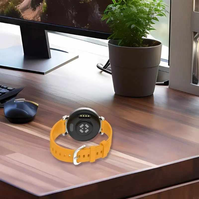 H37B 땀 방지 시계 실리콘 팔찌 밴드 팔찌 2 퀵 릴리스 벨트