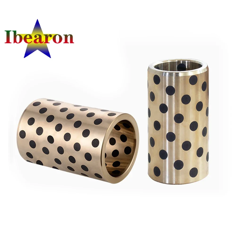 1PCS LM40L-40x60x151mm Lengthening Type Graphite Copper Sleeve Linear Bearing Self-lubricating Oil Free Bushing 3D Printer Parts