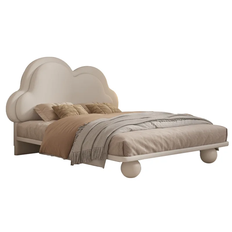 

Boy's cloud bed 1.2 meters simple girls' single bed small apartment teenager 1.5m soft bag
