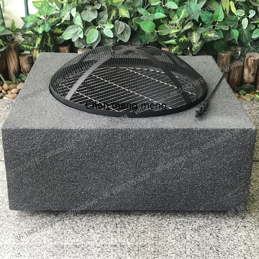 Party outdoor garden square stove winter barbecue heating simple and practical