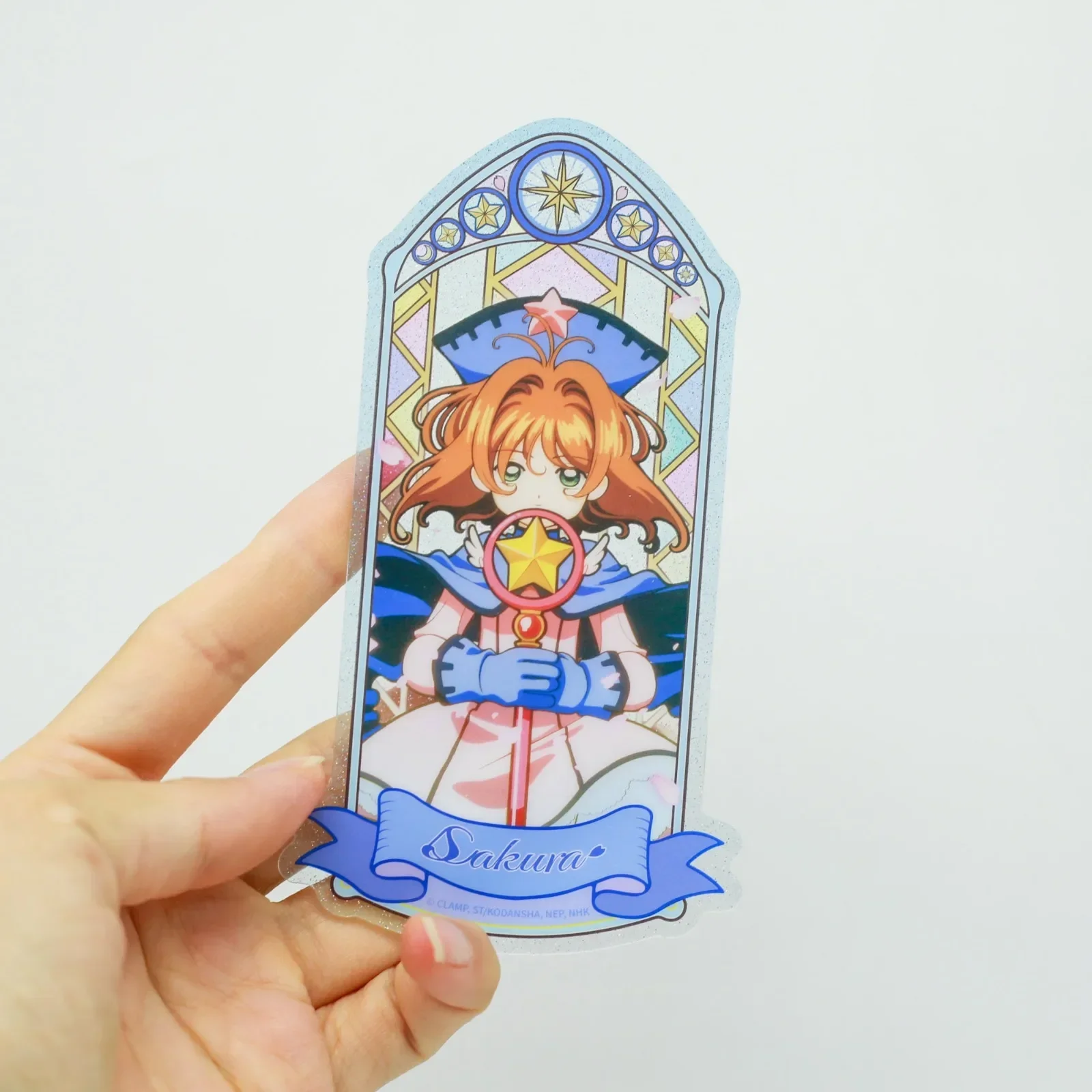 Cardcaptor Skura Acrylic Clear Instant Photo Card Trading Card Toy Collection Japan Anime Sakura Kinomoto TCG Acessories Gifts view 2