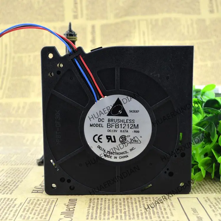 جديد 12 سنتيمتر BFB1212M 12 فولت 0.87A12032 عدة تجميع مروحة التبريد