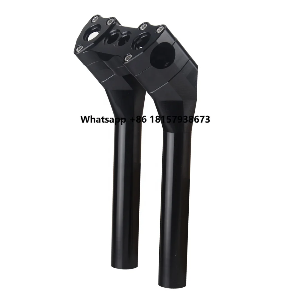 

Motorcycle Pullback Modular Risers for 1-1/8 '' Handlebar Handle Bar Riser Kits for Harley Dyna / Street bob / Softail