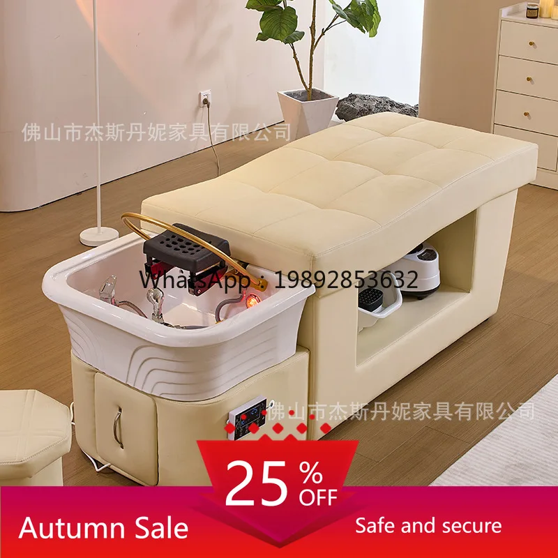 

YFY Head Therapy Shampoo Bed Herba Head Therapy Bed Thai Steaming Health Salon Barber Shop Hair Salon Special