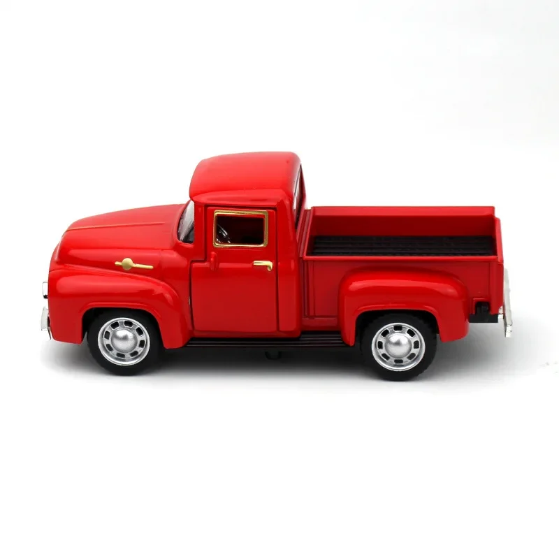 1:32 Mini Model Retro Alloy Car Diecast Finger Toy Vehicle Simulation Cake Ornaments Pull Back Small Car Gifts Toys for boys