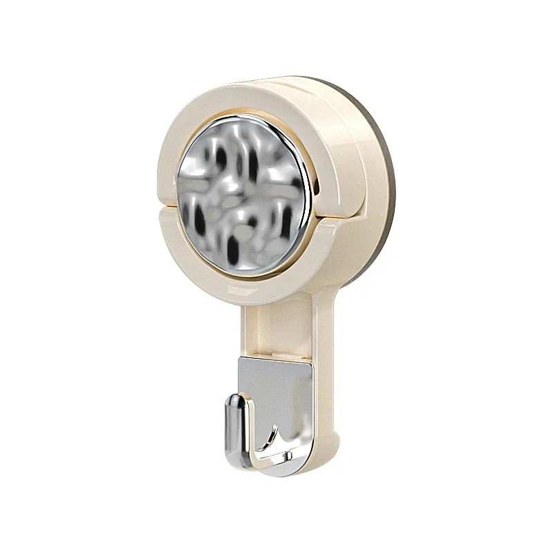 

Strong suction cup hook Traceless strong bathrobe towel key clothes hook Self-adhesive hook for bathroom and kitchen
