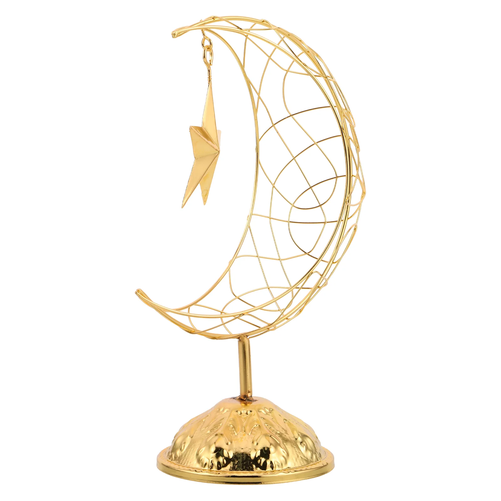 Household Crescent Metal Ornaments Decoration Iron Moon Star Desktop Decorations