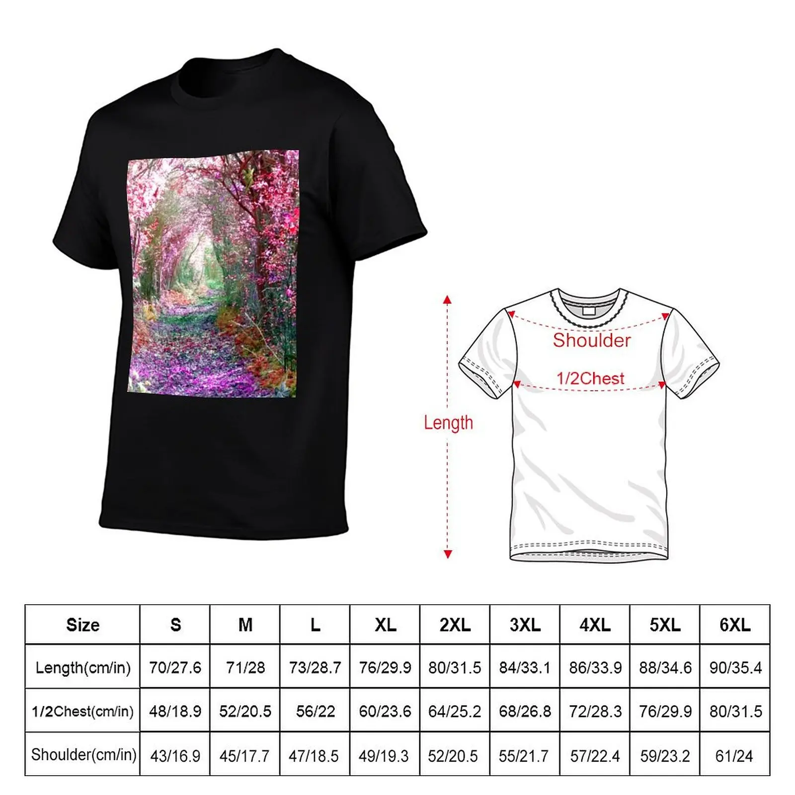 Secret Garden - Home of the Fairies T-Shirt oversized custom t shirt mens shirts graphic tee