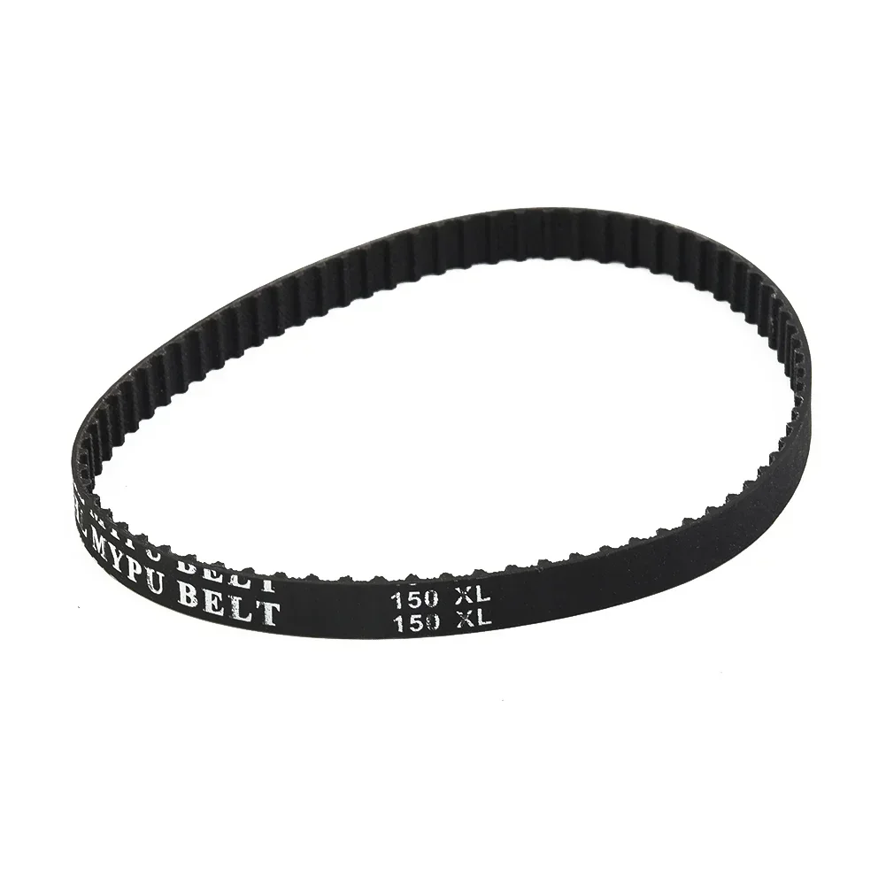 Heat And Cold Resistant 150XL037 Rubber Timing Belt 75 Teeth Smooth Transmission Wide Transmission Ratio Range Long Lasting