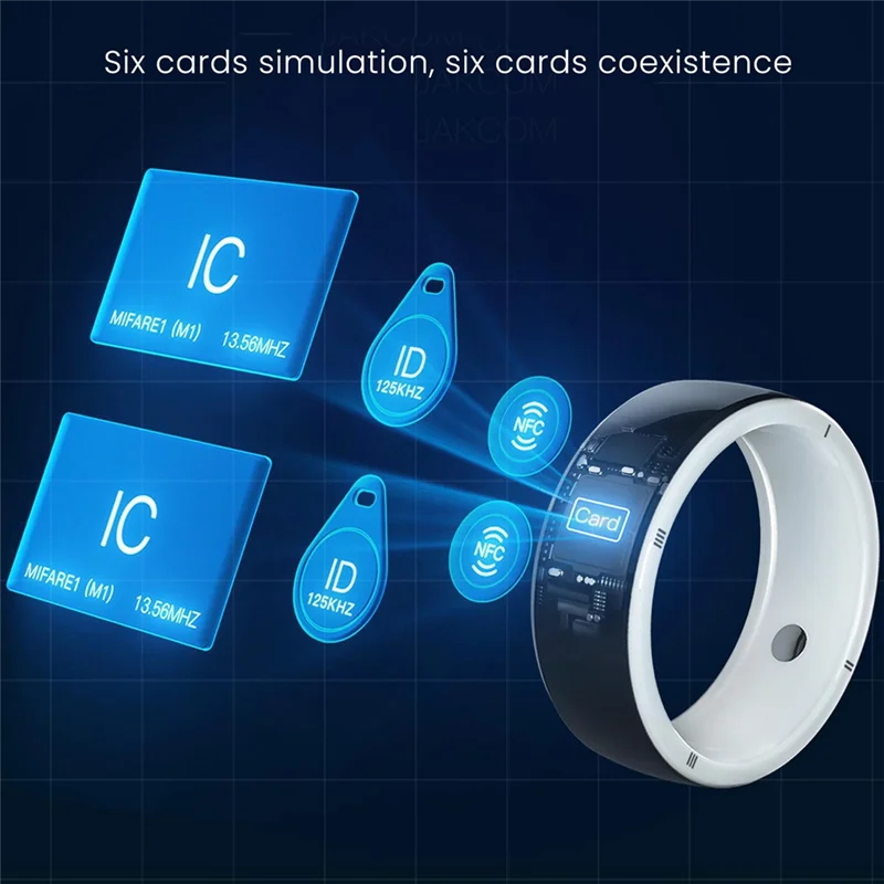 JAKCOM R5 New Product Of Consumer Electronics Smart Wearable Device Watch with Built-In RFID Cards and Health M