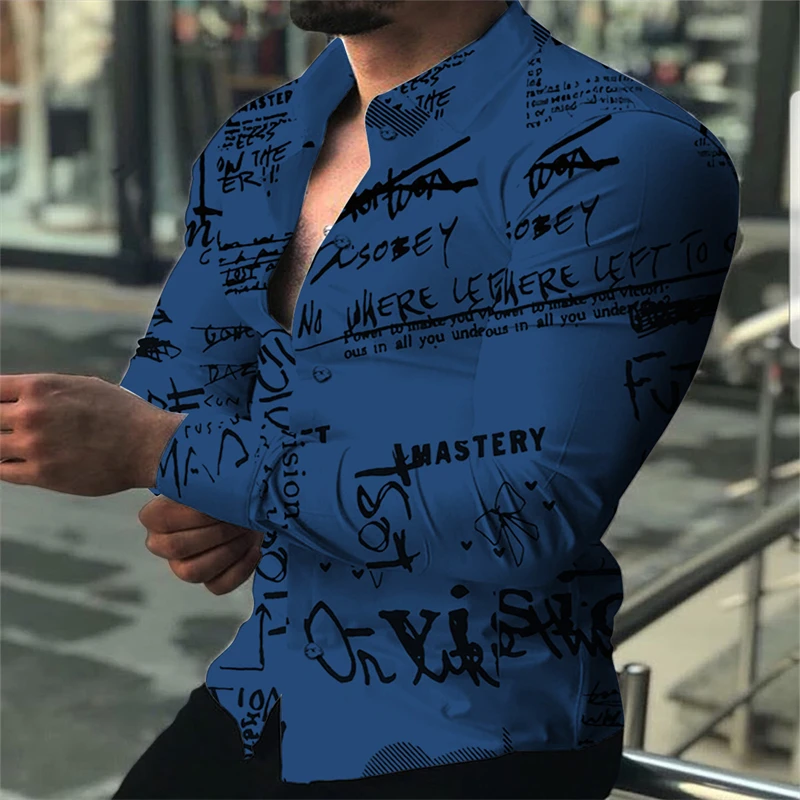 Men's Long-sleeve Shirt with 3 - 3D Printing Design recension och pris