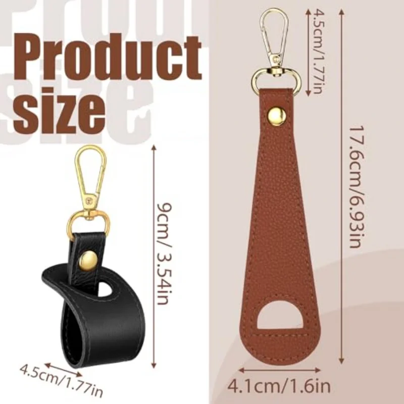 Hat Clip for Travel Space-Saving Travel Hat Clip PU Leather Hands-Free Traveling Hats Holder for Baseball Snapback Ponytail Caps