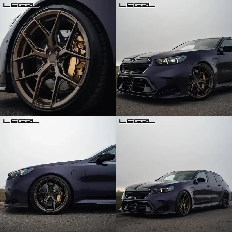 i Lsgzl Forged 1 Piece Custom Passenger Car Wheel Concave 5x114.3 5x130 5x112 5x120 for Q5 17 18 19 20 Inch Alloy