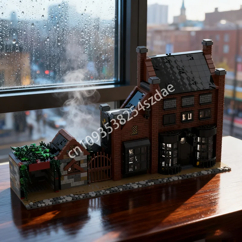 

2430 шт. MOC Borgin And Burkes Гарри Модель Строительные блоки Игрушечная конструкция DIY Идея Рождественский подарок Образовательный кирпич