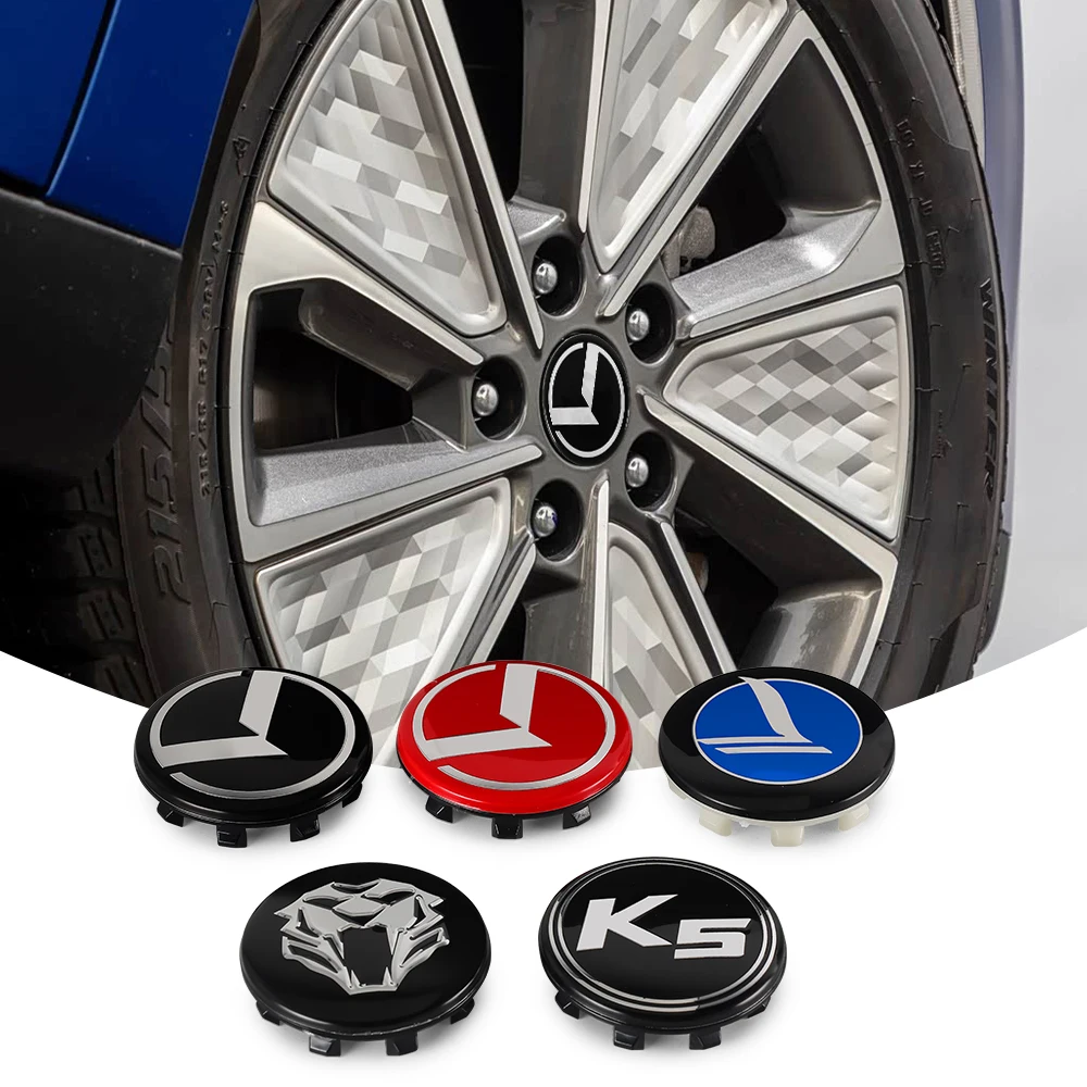 

4pcs 58mm Car Emblem Wheel hub Center Cap Badge Covers Accessories For Kia Sportage 3 Rio K2 Ceed Carnival Picanto Soul EV6 Niro