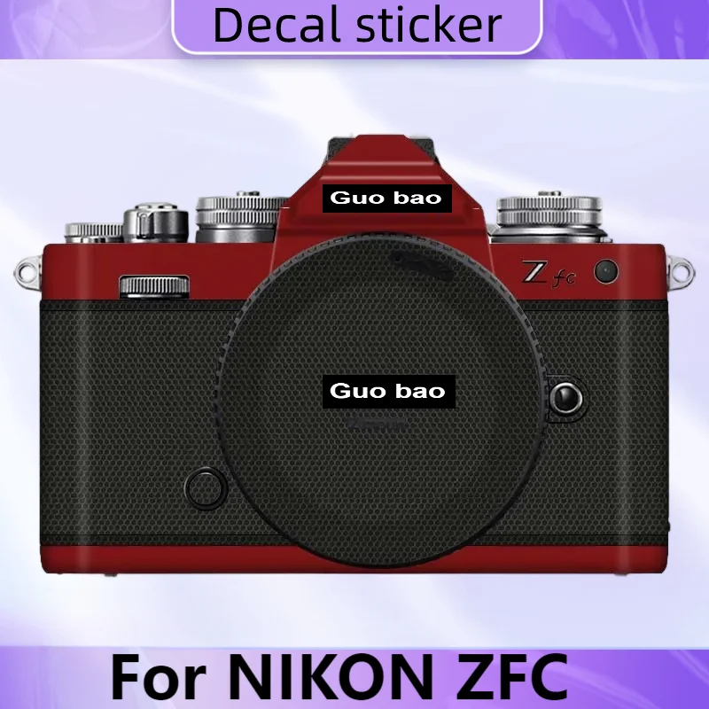 

For NIKON ZFC Camera Sticker Protective Skin Decal Vinyl Wrap Film Anti-Scratch Protector Coat Z FC Z-FC