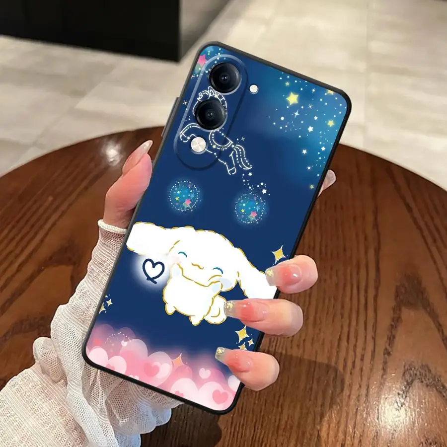 Чехол для Vivo V29 V25 V30 V27 Y75 Y81 Y71 Y91 Y53S Y51S Y78 Y52S Y93 V21E V23 Y50 Y95 Мягкая задняя крышка телефона Звездное небо