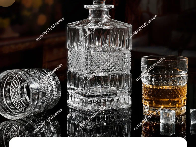 Wooden  Glass Box, Ice Wine Stone Packaging Box, Gift Set.