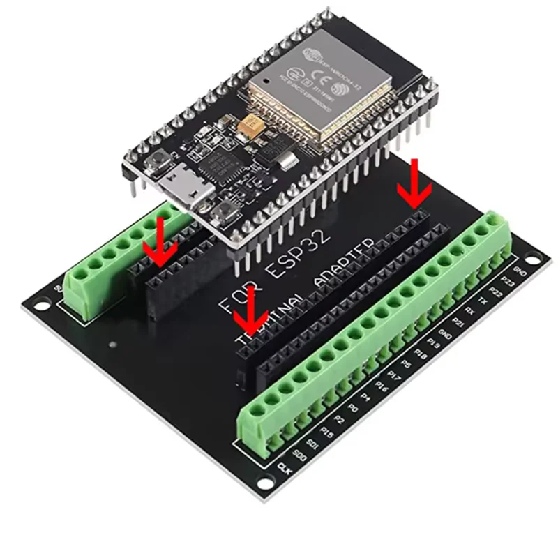 ESP32 Development Board Type-C CP2102 WIFI Bluetooth Module Dual Core Wireless Module ESP-32 ESP-WROOM-32 Expansion Board 38Pin