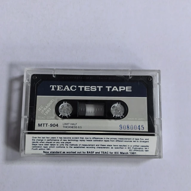 TEAC TEST TAPE MTT-904 Insertion，Detachment Test，10min，Half Thickness 8.5mm  - AliExpress