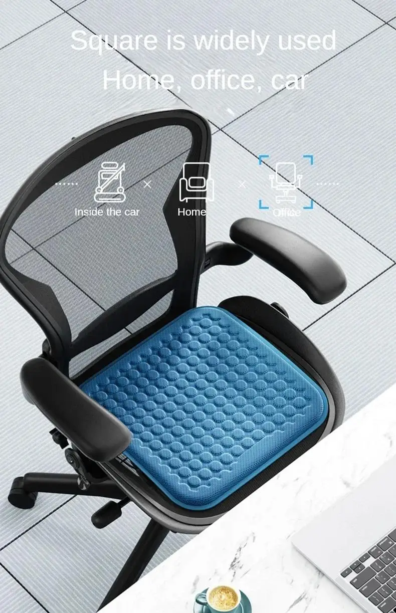 3D Breathable Car Seat Cushion With Summer Convex Design For Heat Dissipation And Sweat Prevention, General Motors Seat Cushion