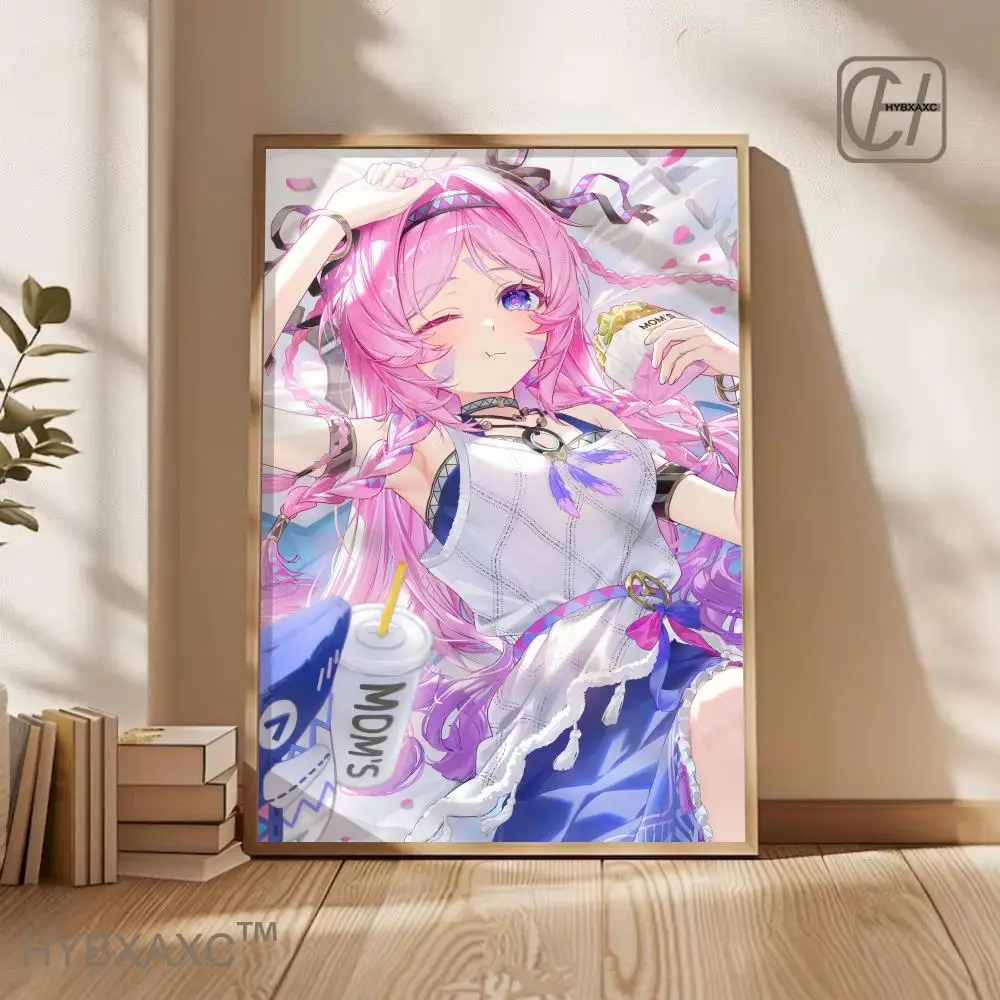Citlali Genshin Impact  Art, Chinese Calligraphy Stylized Artwork, Interior Wall Decoration for Bedroom, Living Room